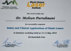 laser certificate